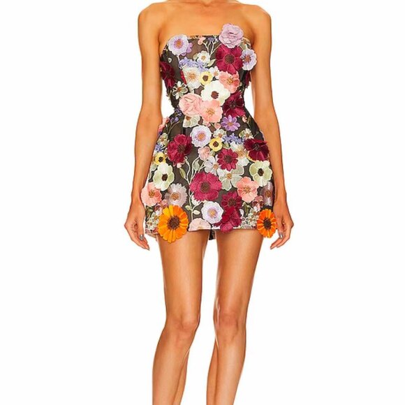 Bronx and Banco Dresses & Skirts - NWOT BRONX AND BANCO BOUQUET MARAYA MULTI STRAPLESS MINI DRESS, size XS, S, M